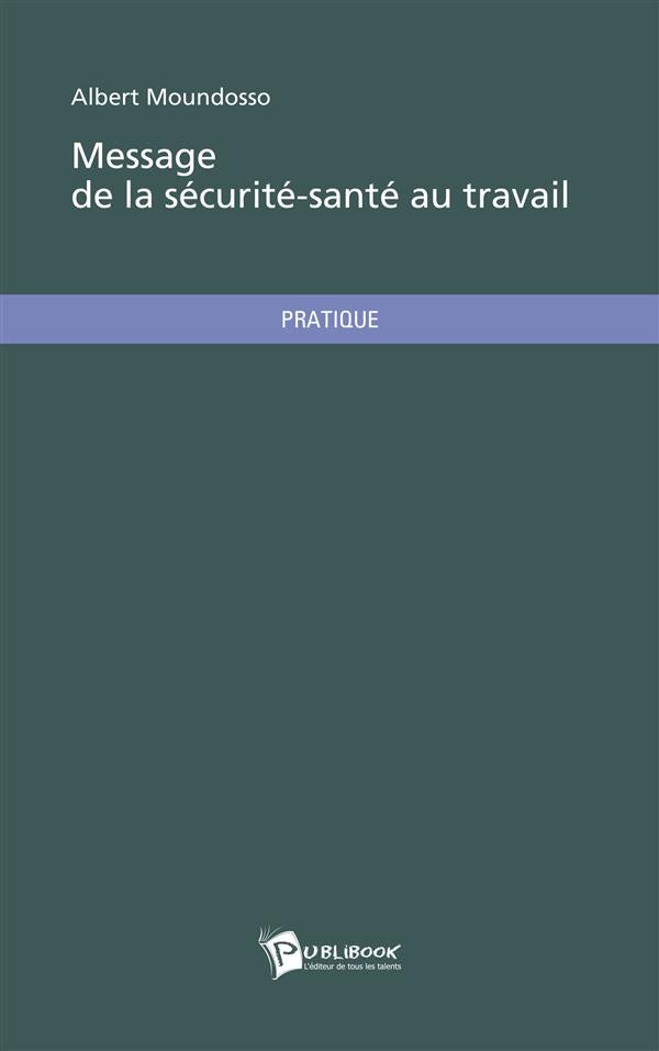Message de la securite-sante au travail