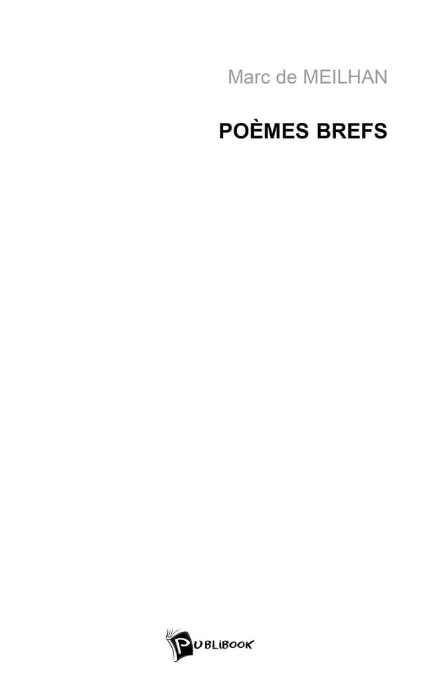Poèmes brefs