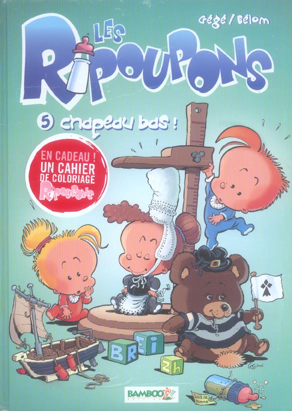 Les Ripoupons Tome 5 ; chapeau bas