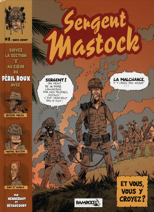 Sergent Mastock Tome 1 ; le péril roux