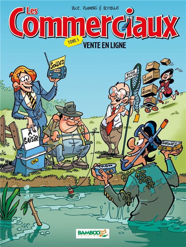 Les commerciaux Tome 5 : vente en ligne