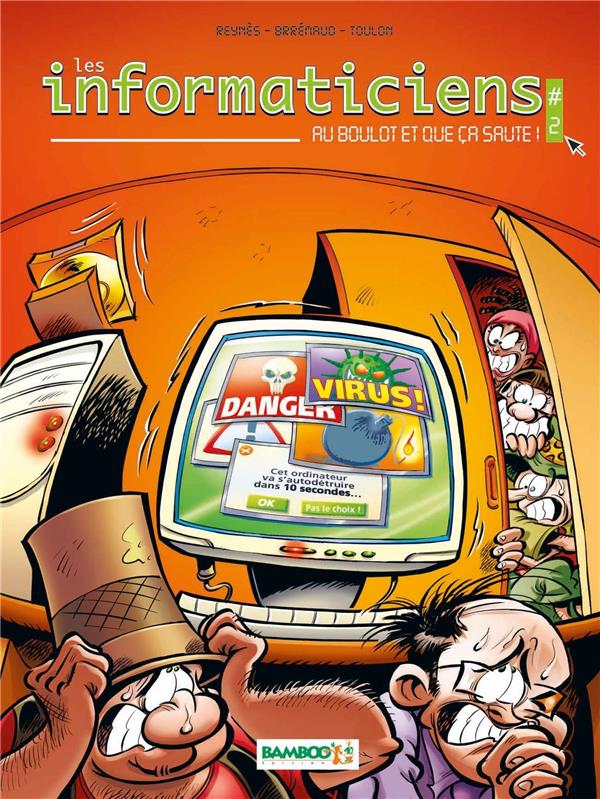 Les informaticiens Tome 2 ; au boulot et que ça saute