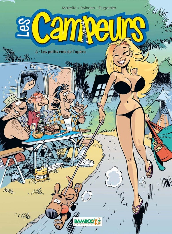 Les campeurs Tome 3 : les petits rats de l'apéro