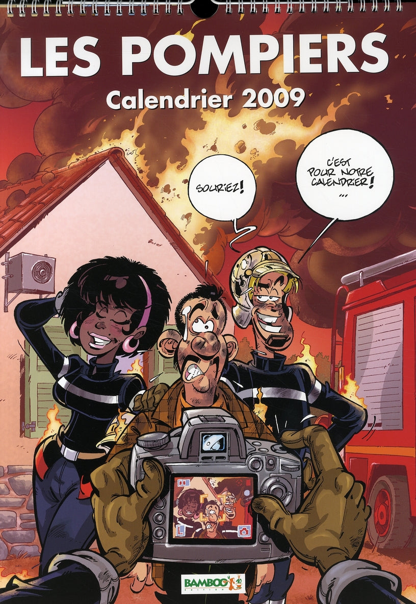 Les pompiers : calendrier (édition 2009)