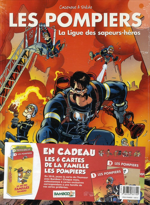 Les pompiers Tome 8 : la ligue des sapeurs-héros