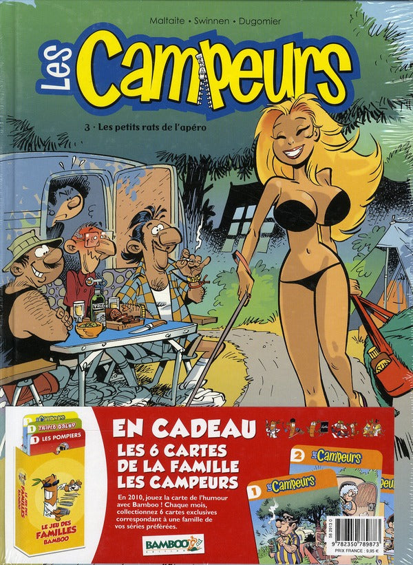 Les campeurs Tome 3 : les petits rats de l'apéro