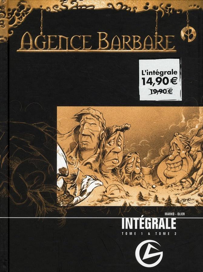 Agence barbare ; intégrale Tome 1 et Tome 2