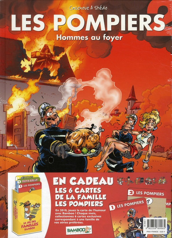 Les pompiers Tome 2 : hommes au foyer
