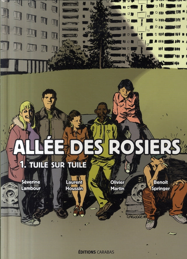 Allée des rosiers Tome 1 ; tuile sur tuile