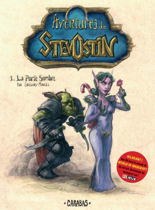 Les aventures de Stevostin Tome 1 ; la porte sombre