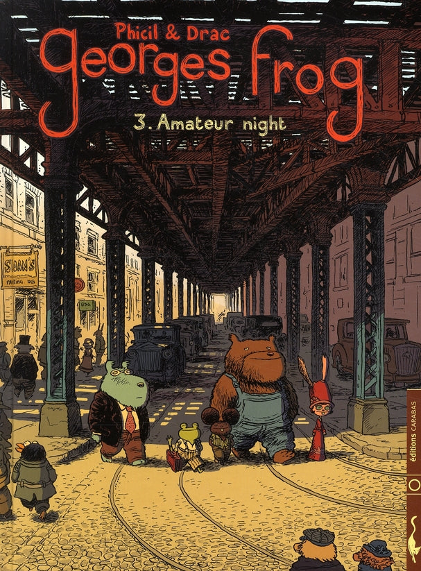 Georges Frog Tome 3 ; amateur night