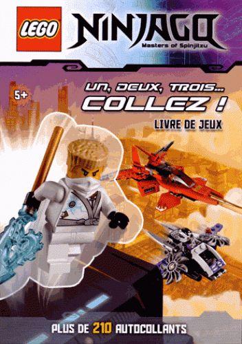 Lego Ninjago - masters of Spinjitzu : un, deux, trois... collez !