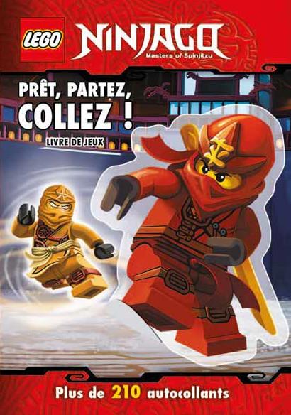 Lego Ninjago - masters of Spinjitzu : prêt, partez, collez !