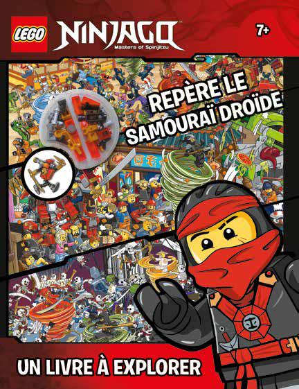 Lego Ninjago - masters of Spinjitzu : repère le samouraï droïde