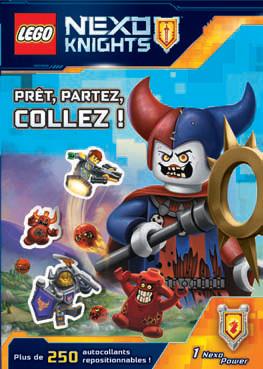 Lego - Nexo Knights : prêt, partez, collez !