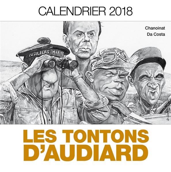 Calendrier les tontons d'Audiard (édition 2018)
