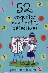 52 enquêtes pour petits détectives