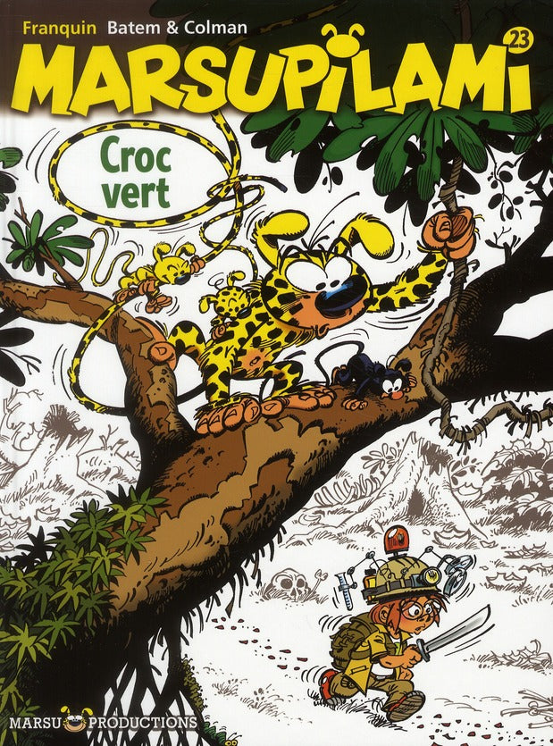 Marsupilami Tome 23 : Croc vert - flash vidéo