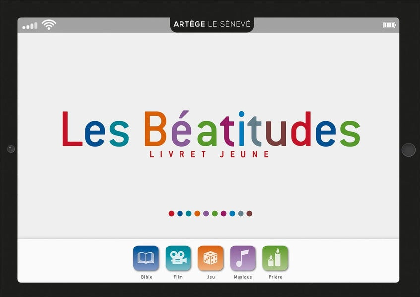 Les beatitudes , livret jeune