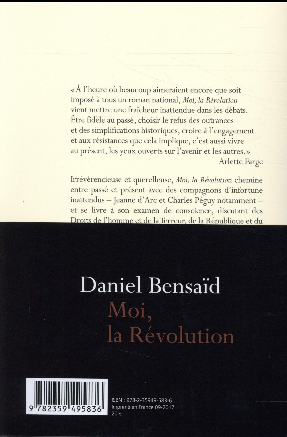 Moi, la Révolution