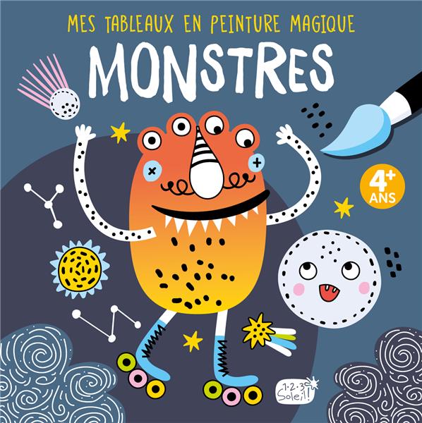 Mes tableaux en peinture magique : monstres - flash vidéo