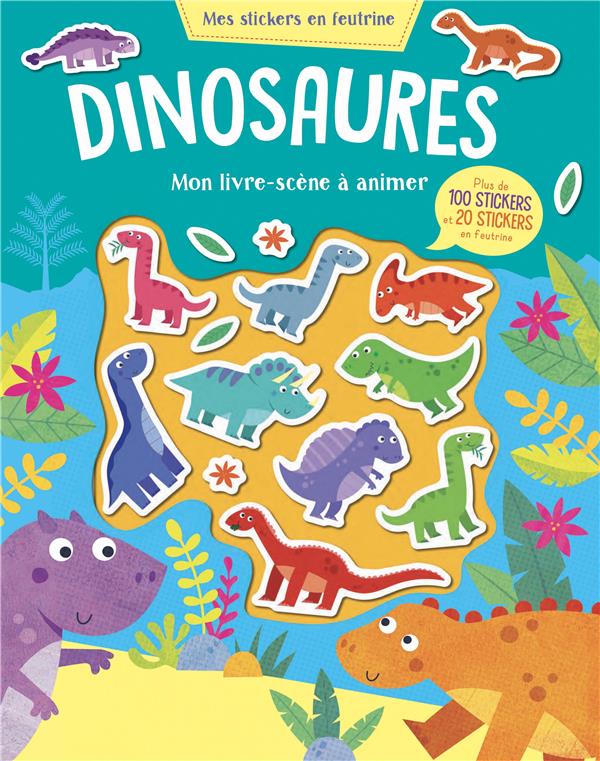 Mes stickers en feutrine : dinosaures - flash vidéo