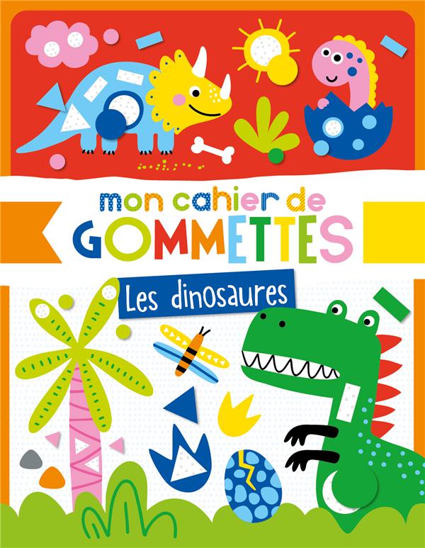 Mon cahier de gommettes : les dinosaures - flash vidéo