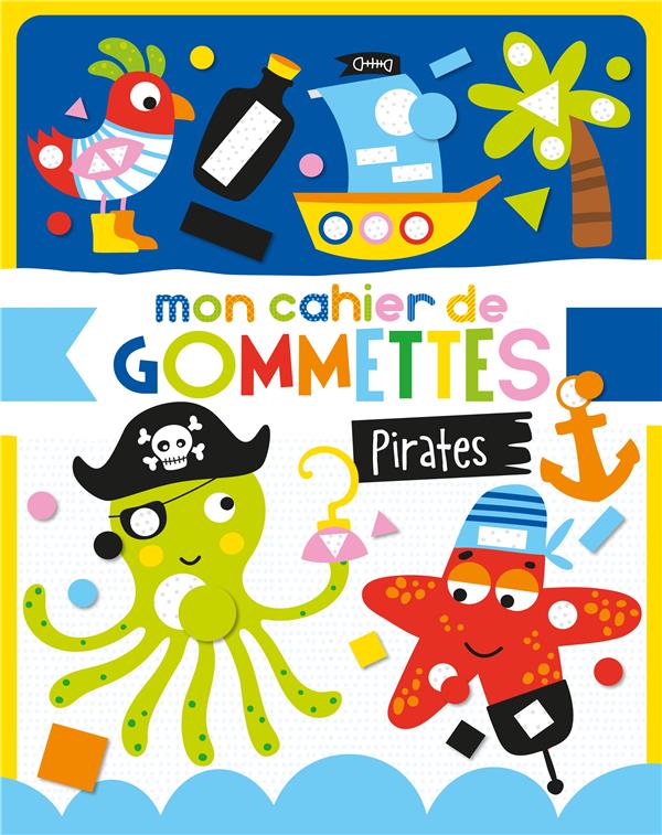 Mon cahier de gommettes : les pirates - flash vidéo