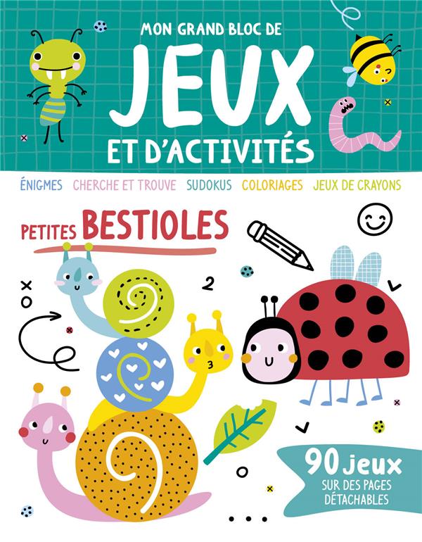 Mon grand bloc de jeux et d'activités : Petites bestioles - flash vidéo