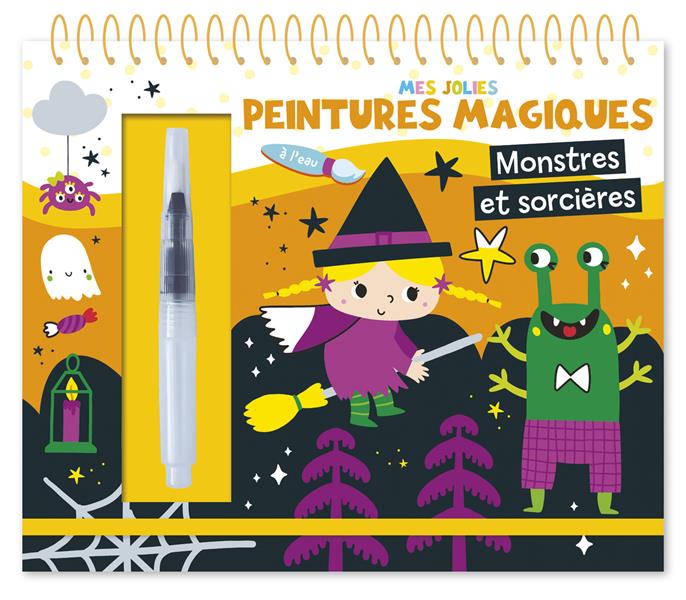 Mes jolies peintures magiques : monstres et sorcières - flash vidéo