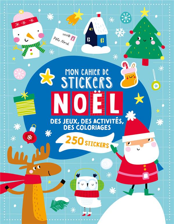 Mon cahier de stickers : Noël - flash vidéo