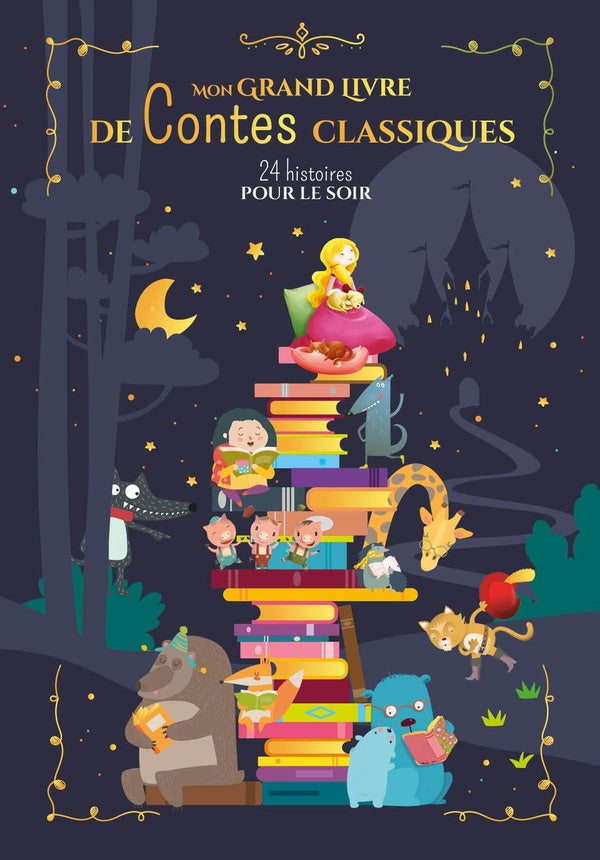 Mon grand livre de contes classiques : 24 histoires pour le soir - flash vidéo