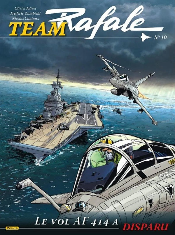 Team Rafale Tome 10 : le vol AF714 a disparu