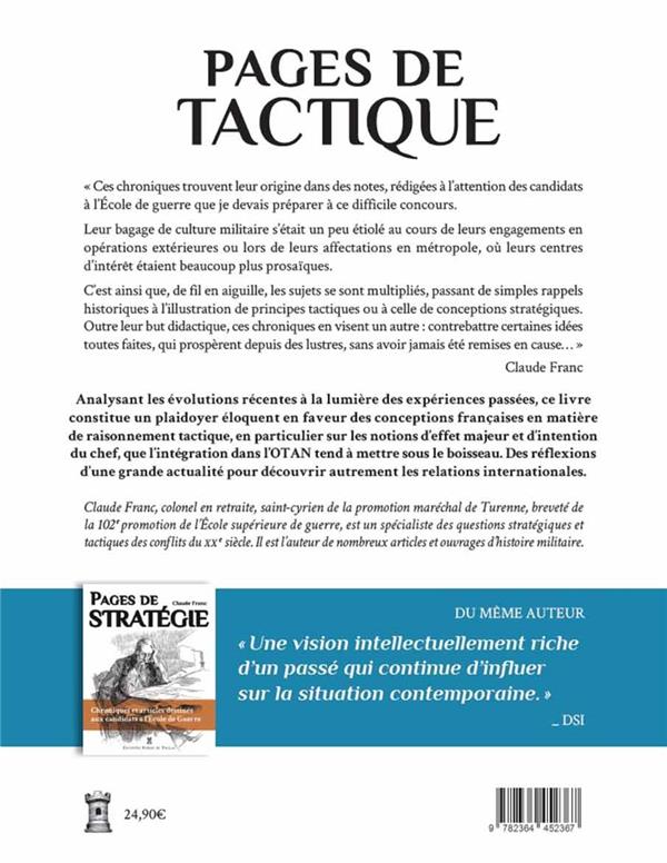 Pages de tactique : chroniques et articles destinés aux candidats à l'Ecole de Guerre