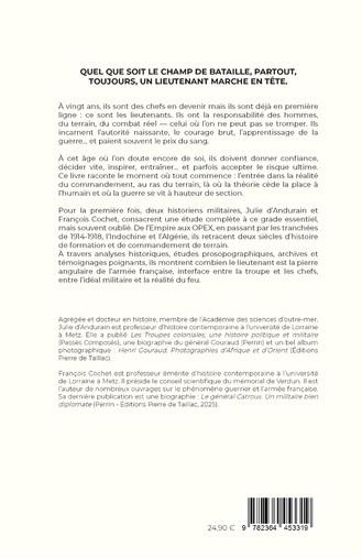 Lieutenants : Destins de lieutenants français de 1800 à nos jours