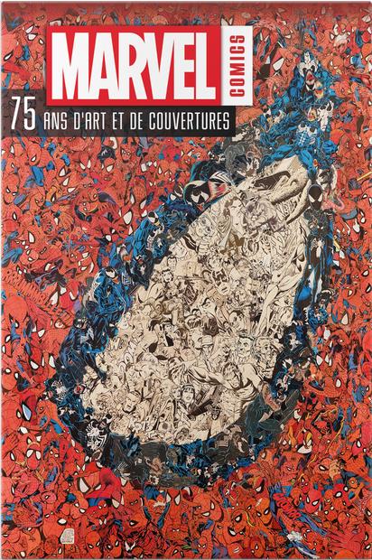 Marvel Comics ; 75 ans d'art et de couvertures - flash vidéo