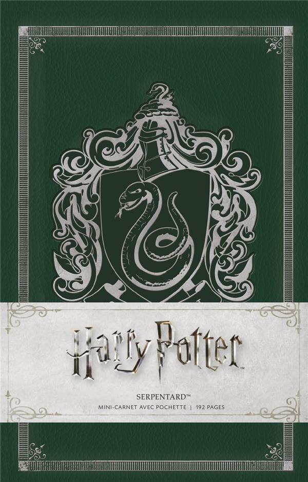 Harry Potter : mini carnet Serpentard