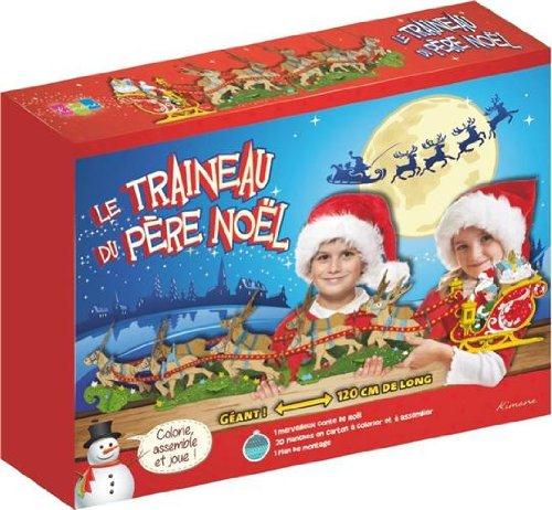 Le traineau du Père Noël à monter ; coffret - flash vidéo