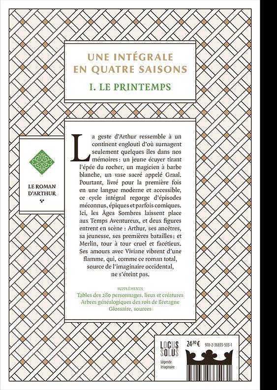Arthur, cycle intégral Tome 1 : Le printemps : Le roman d'Arthur