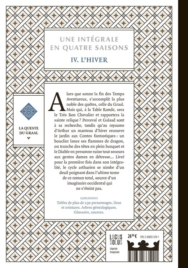 Arthur, cycle intégral Tome 4 : L'hiver : La queste du Graal