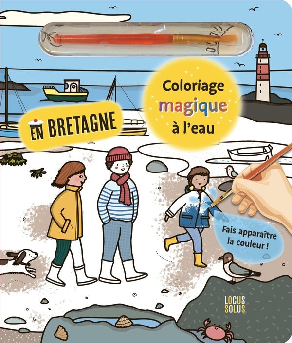Coloriage magique à l'eau : En Bretagne