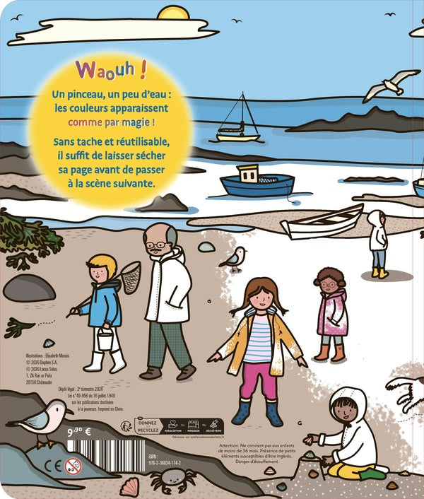 Coloriage magique à l'eau : En Bretagne