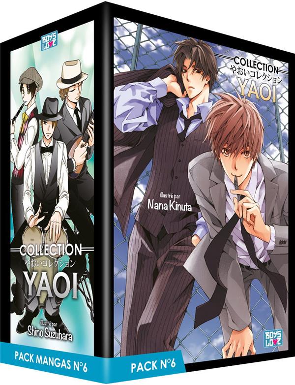 Coffret yaoi n°6 ; 5 tomes - flash vidéo