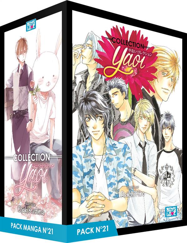 Coffret yaoi n°21 ; 5 tomes - flash vidéo