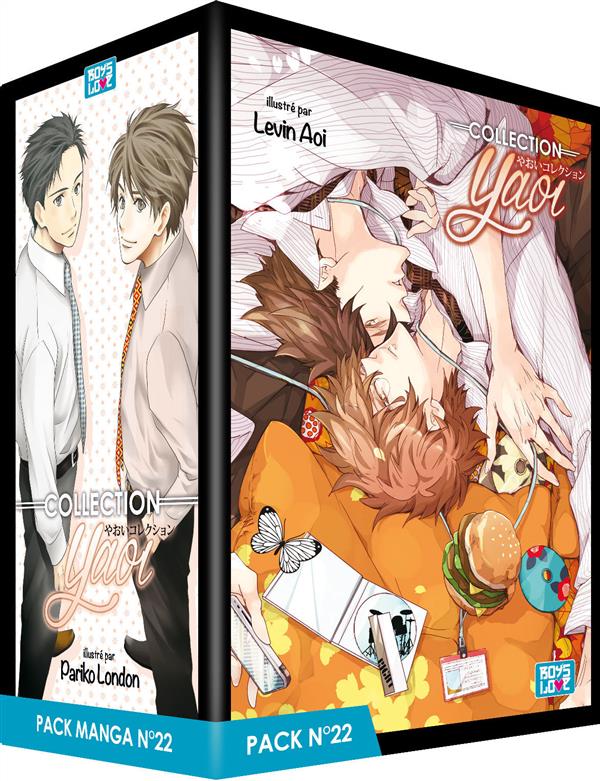 Coffret yaoi n°22 ; 5 tomes - flash vidéo