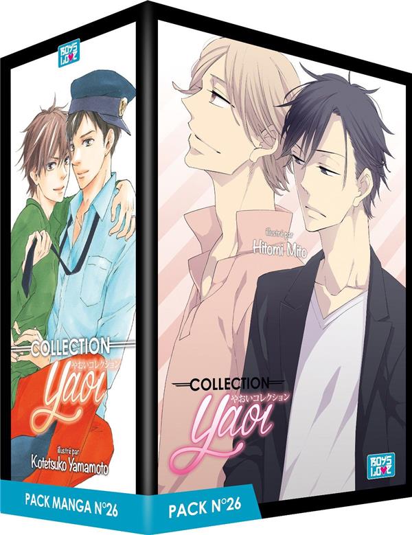 Coffret yaoi n°26 ; 5 tomes - flash vidéo