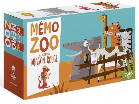 Mémo zoo ; à la recherche du dragon rouge - flash vidéo