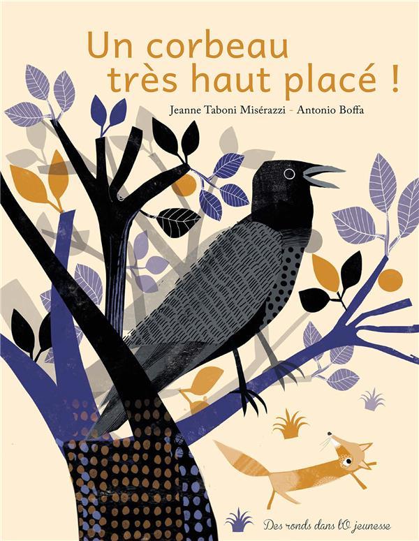 Un corbeau très haut place