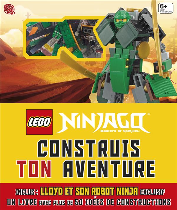 Lego Ninjago - masters of Spinjitzu : construis ton aventure ; coffret