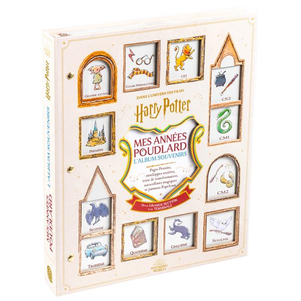 Harry potter, les livres d'act - harry potter, mes annees poudlard, l'album de souvenirs